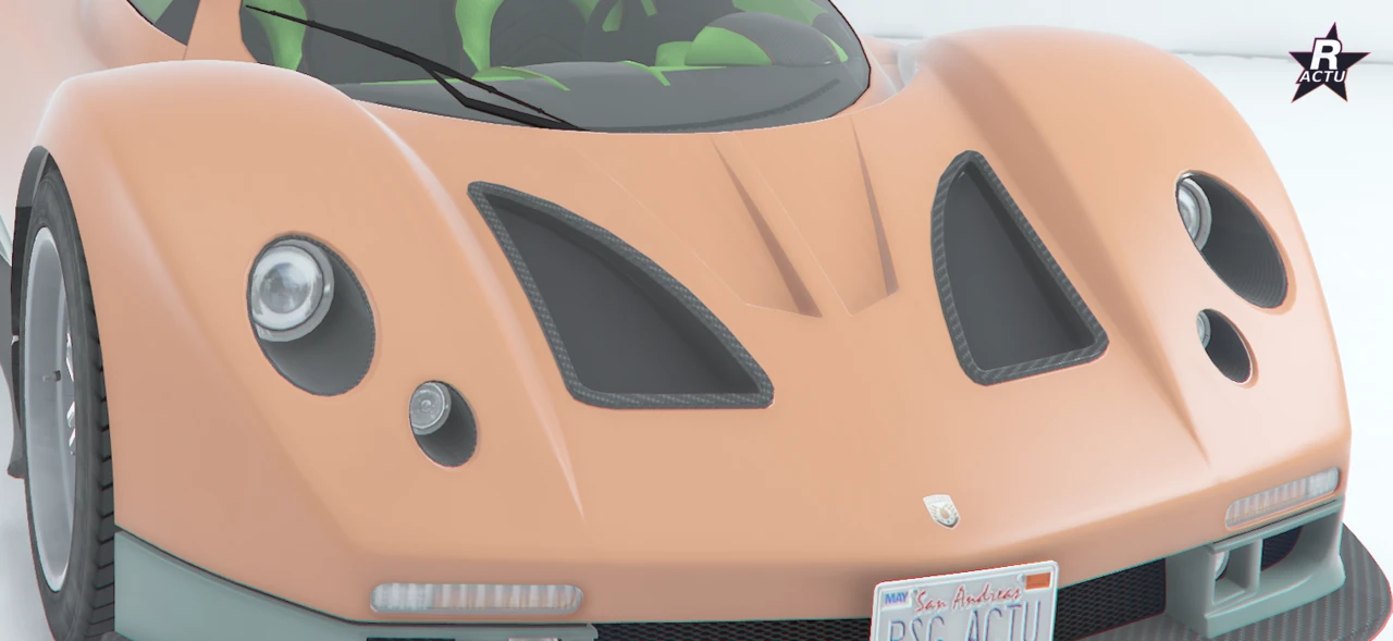 Capot aérodynamique sur la Pegassi Horus dans GTA Online