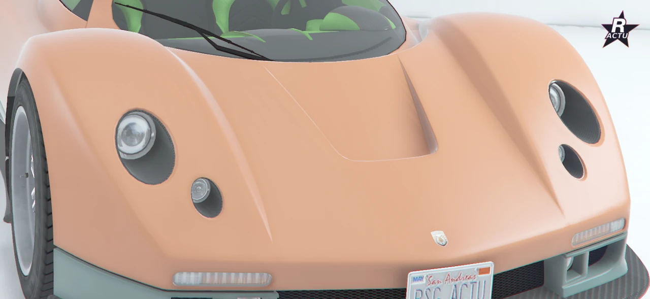 Capot de rechange sur la Pegassi Horus