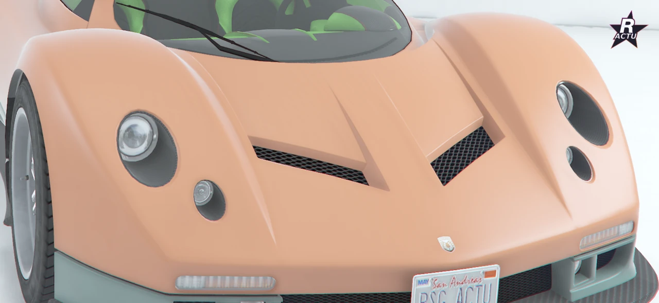 Capot de rue sur la Pegassi Horus dans GTA Online