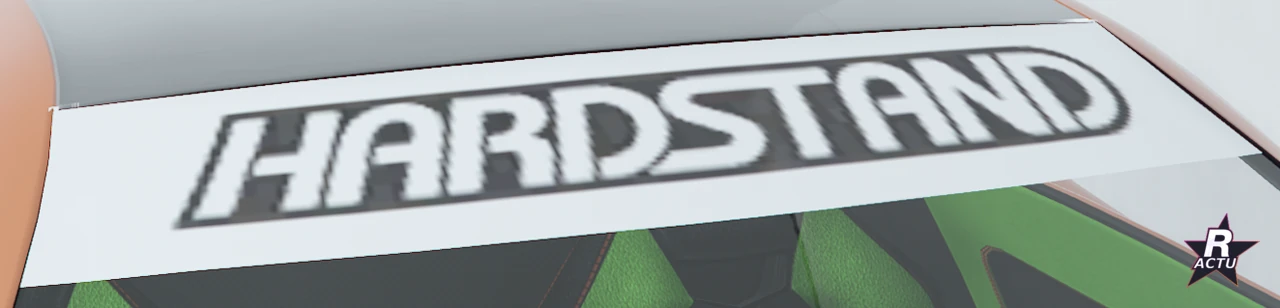 Bandeau pare-soleil Hardstand sur la Pegassi Horus