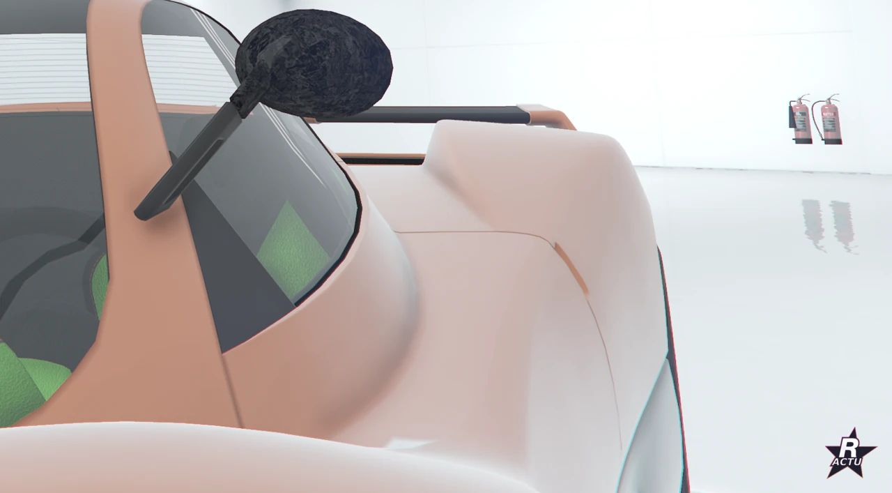 Rétroviseurs HSW II sur la Pegassi Horus