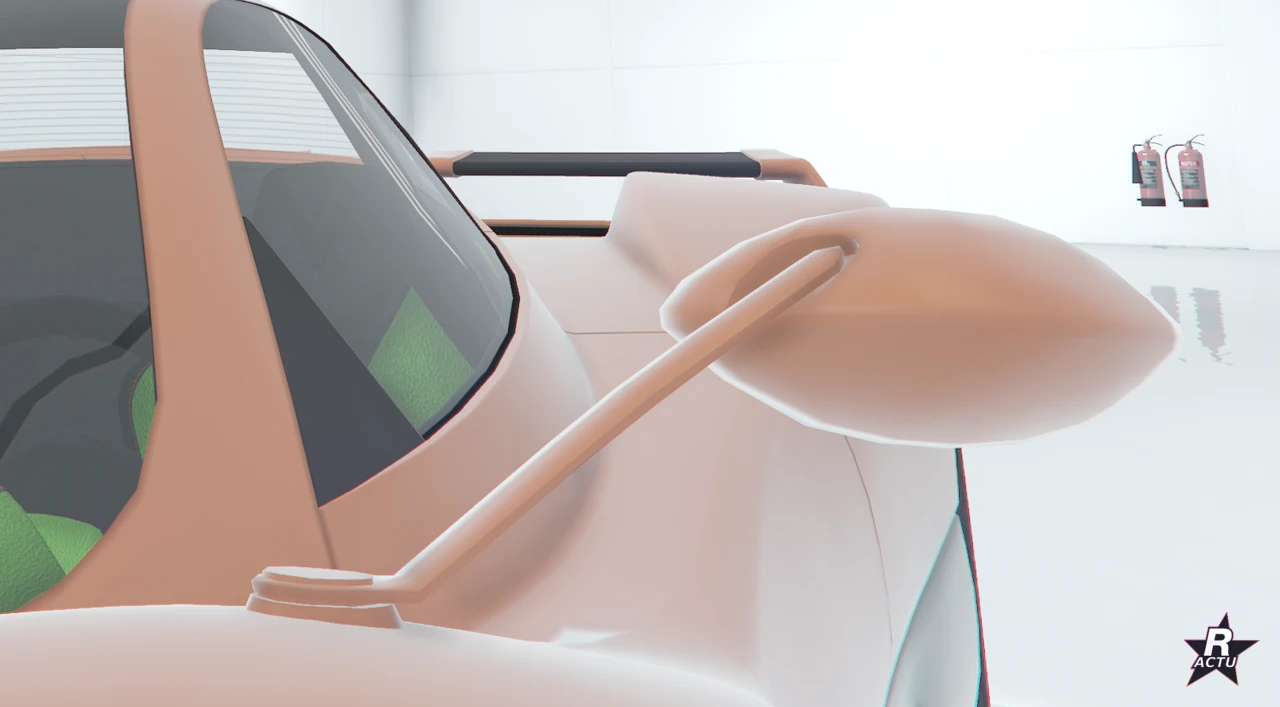 Rétroviseurs de sport sur la Pegassi Horus
