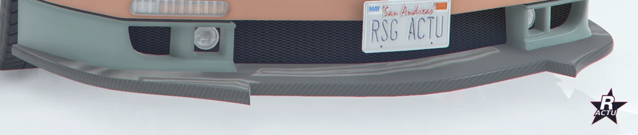 Séparateur de rue en carbone sur la Pegassi Horus dans GTA Online